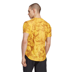 Мужское теннисное поло adidas Paris Freelift T-Shirt Men - Golden Yellow