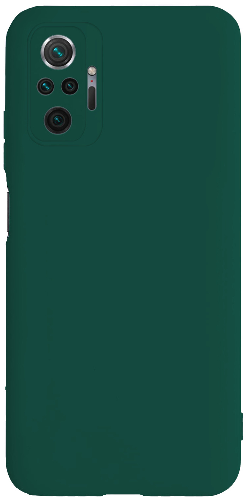 Мягкий Soft Touch чехол из силикона для XIAOMI REDMI NOTE 10 PRO / 10 PRO MAX с бархатной подкладкой