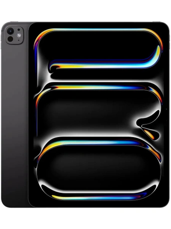 13" Планшет Apple iPad Pro 13 2024 M4, 2 ТБ, Wi-Fi + Cellular, space black with a standart glass