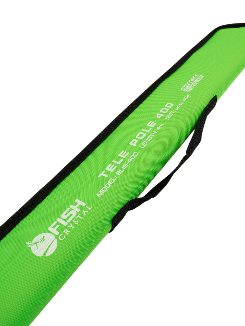 Удилище телескопическое с кольцами (болонское) Fish Crystal Tele Pole длина 4 м, тест до 40 г