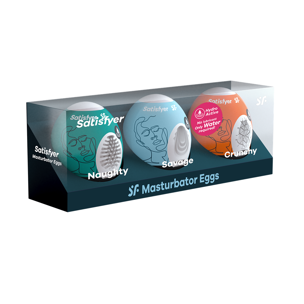 Masturbator Egg 3er Set Noughty