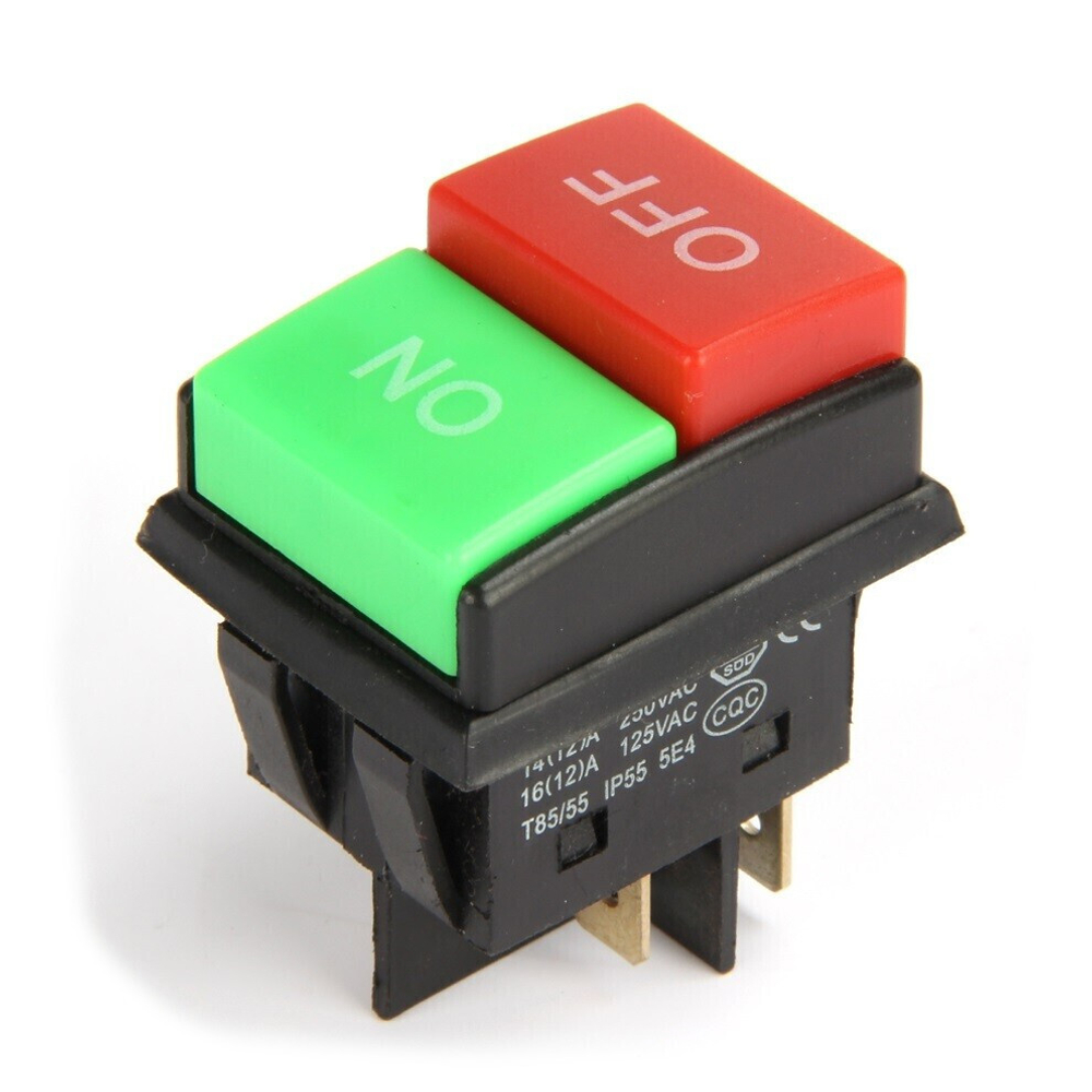 Переключатель JD03-C1 KCD2 4pin 250V 16A