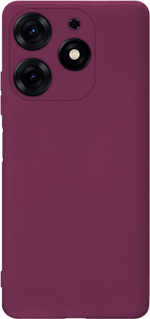 Мягкий Soft Touch чехол из силикона для TECNO SPARK 10 PRO с бархатной подкладкой