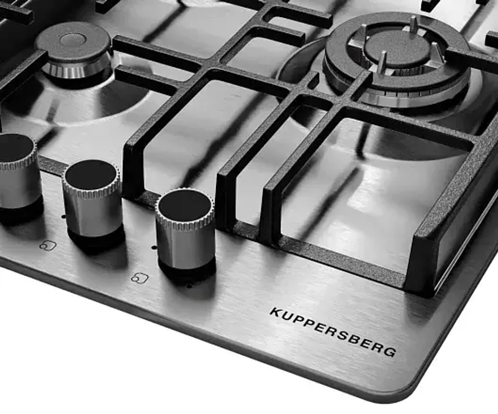 Встраиваемая газовая варочная панель Kuppersberg FS 49 X