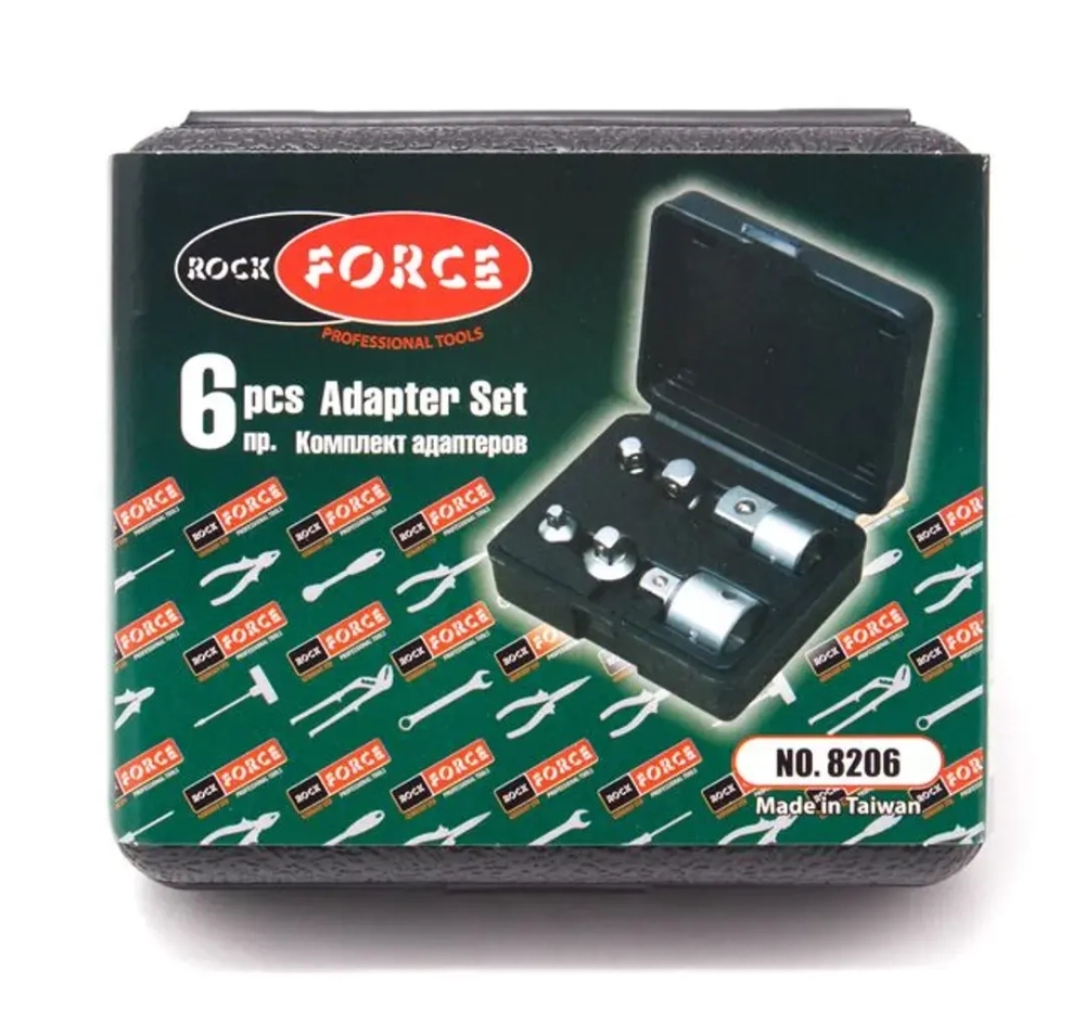 Комплект адаптеров 6пр. RockForce##Rock FORCE RF-8206