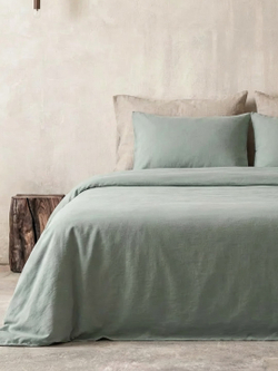 КПБ MAJOLİ Stonewashed PAMPAS евро под. 200*220, прост. 240*260, нав. 50*70-2шт. Вар. Хлоп.