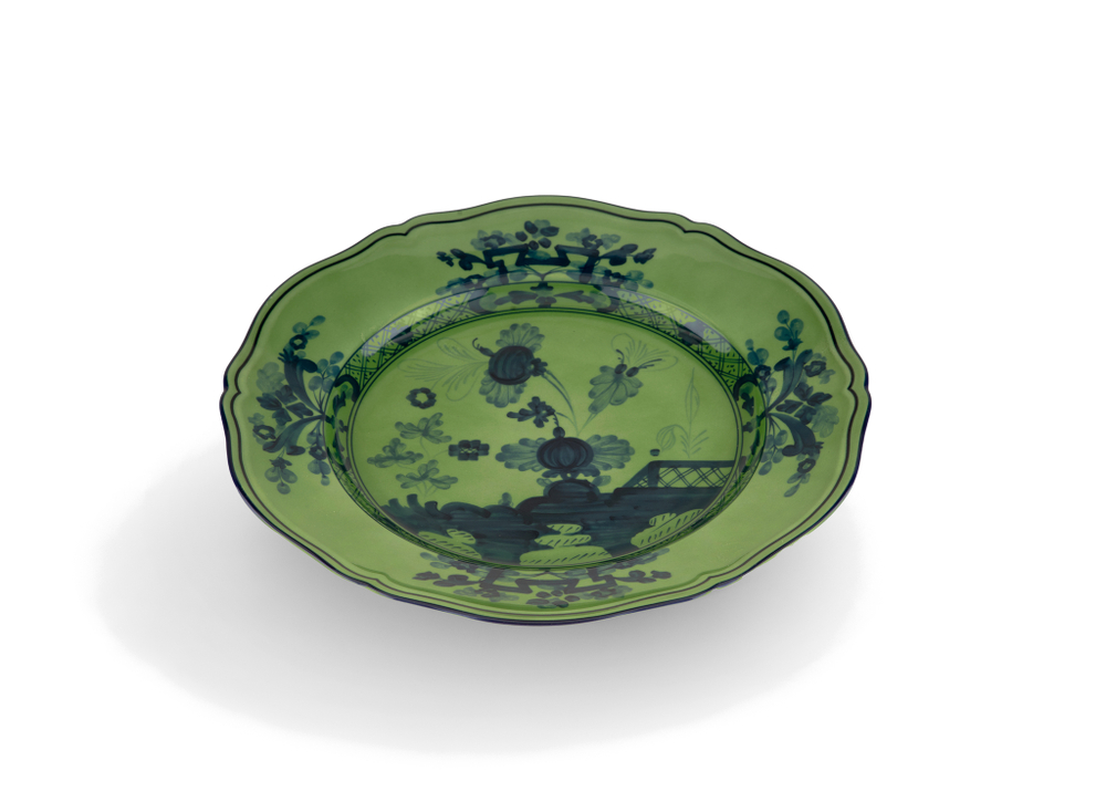 Блюдо круглое Oriente Italiano Malachite (31 см)