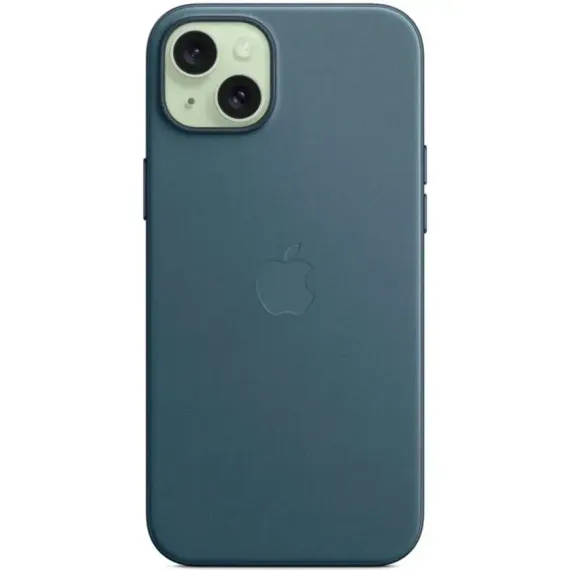 Чехол Apple FineWoven with MagSafe для iPhone 15 Plus Pacific Blue