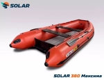 Лодка надувная моторная solar-380 к (максима)