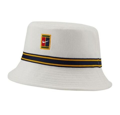 Кепка теннисная Nike Heritage Bucket - white