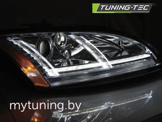 Фары передние CHROME LED SEQ для Audi TT 8J