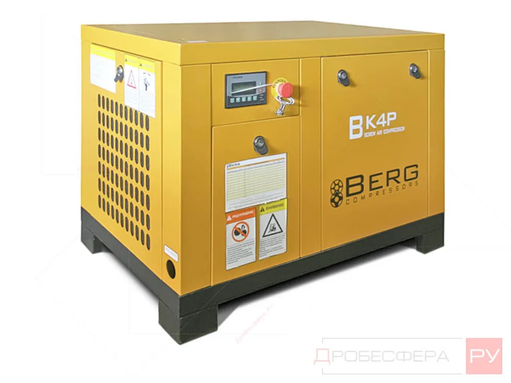 Винтовой компрессор Berg ВК-4Р-Е/10-IP54