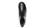 Balenciaga Strike Lace Up Boot Black White