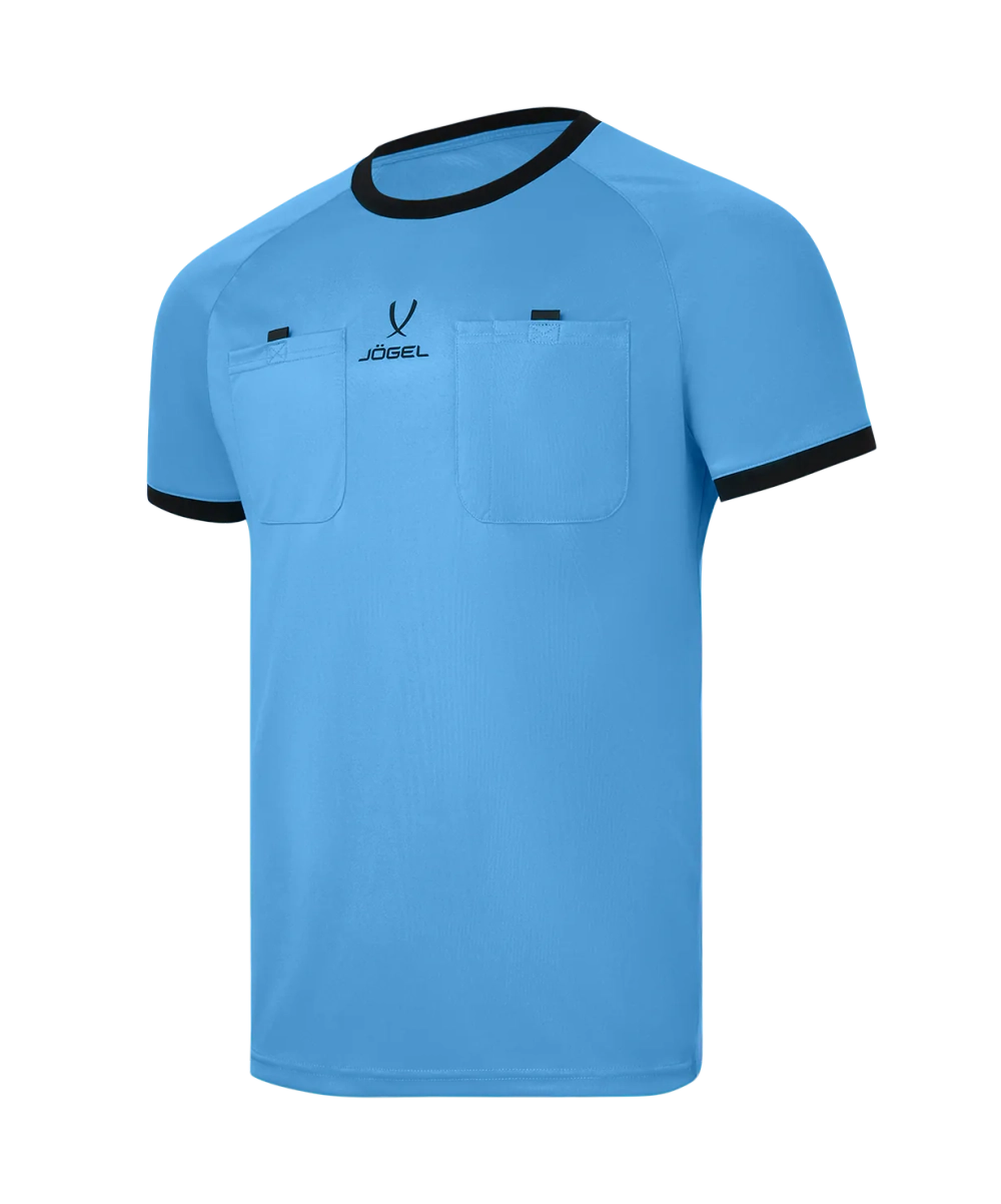 Футболка судейская Jogel Referee tee, голубой S2