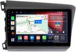 Магнитола для Honda Civic 9 2012 седан - Canbox 9166 Qled, Android 10, Быстрая, SIM-слот