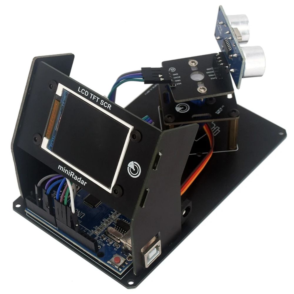 Ультразвуковой робот-радар Qhebot miniRadar Ультразвуковой робот-радар Qhebot miniRadar