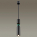 4075/5L L-VISION ODL19 397 черный/золото/зеленый Подвес GU10 1*5W SAKRA