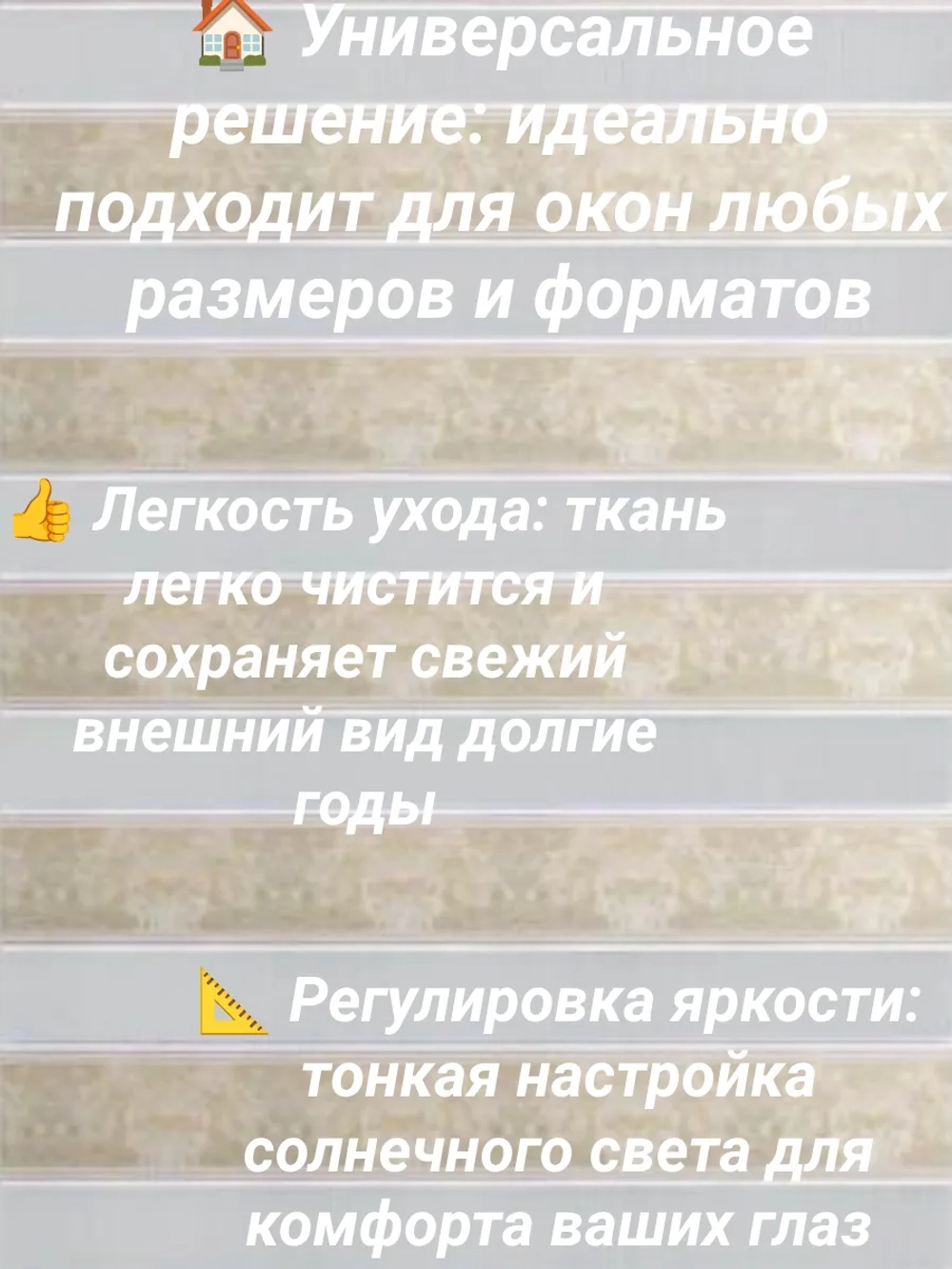 Рулонные шторы День-Ночь 60х150 см