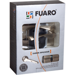Замок цилиндровый с в комплекте с ручкой LOCKSET.9013 (SET F9011) SN/CP мат.никель
