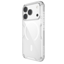 Прозрачный чехол от Nillkin с MagSafe для iPhone 17 Pro, серия Nature TPU Pro Magnetic Case