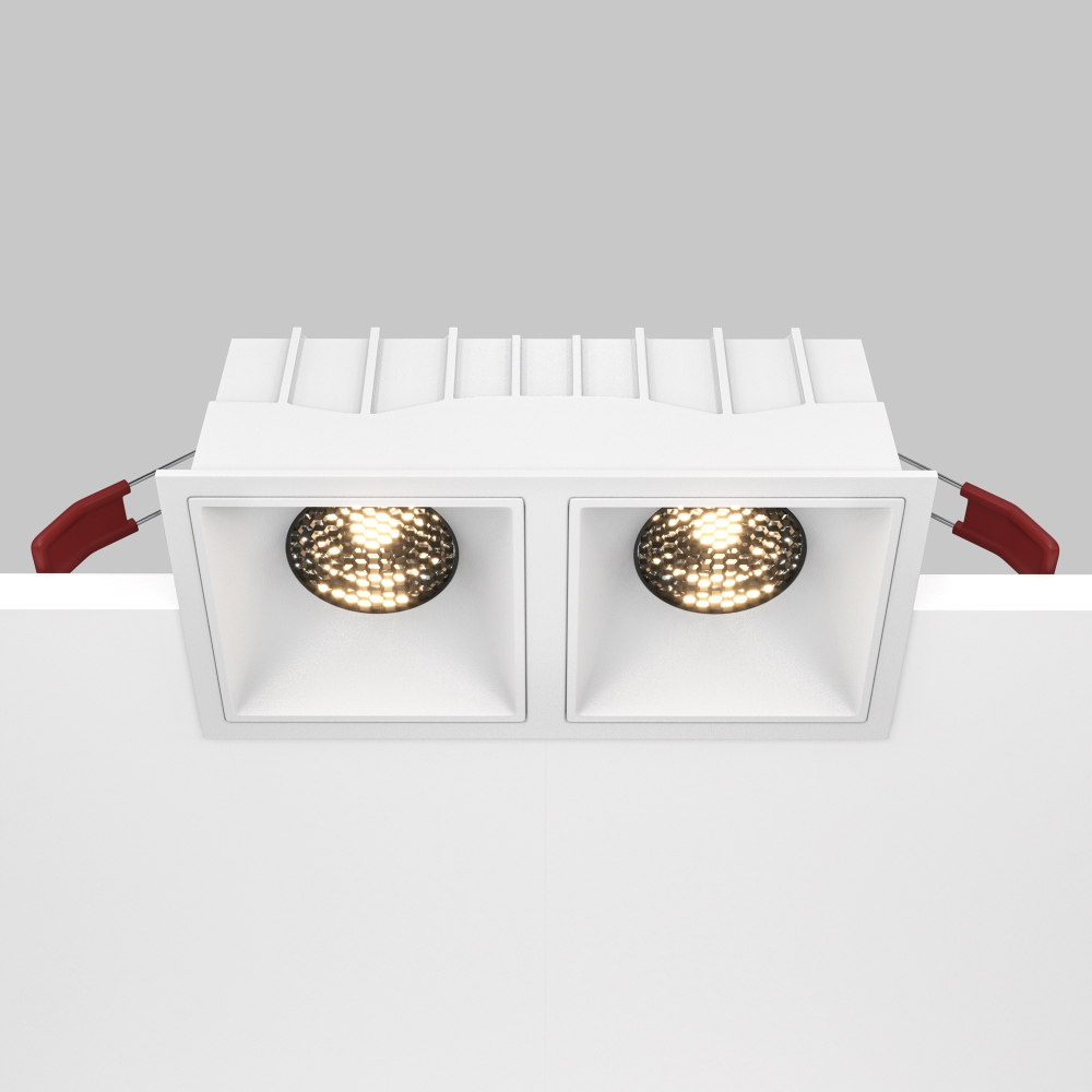Встраиваемый светодиодный светильник Maytoni Alfa LED DL043-02-15W3K-SQ-W