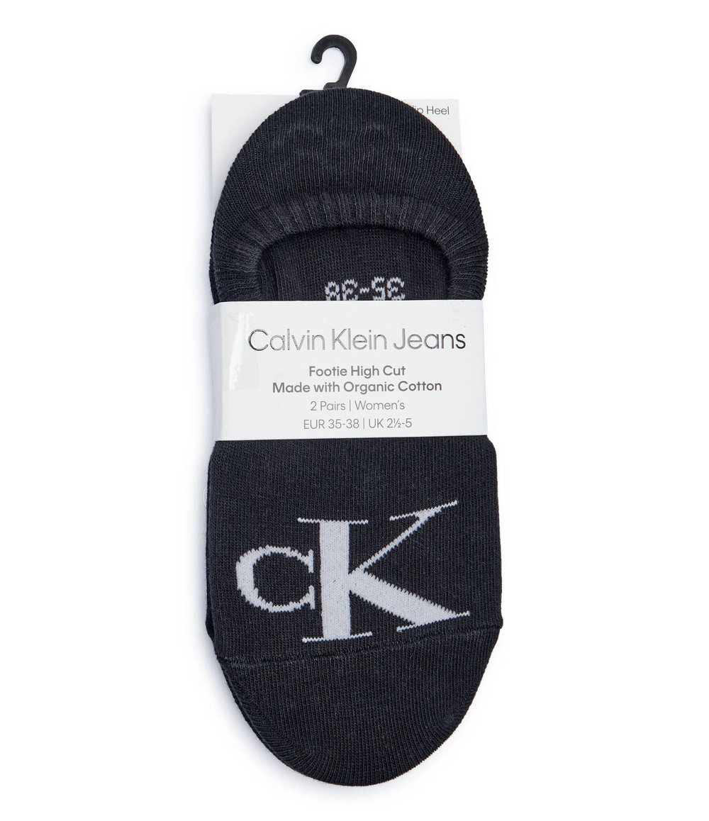 Носки/носки-следы 2 пары Calvin Klein Jeans - черный(701228817)