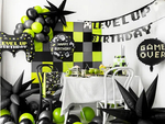 Шар-круг с джойстиками "С Днем Рождения" [Happy Birthday] (35см)
