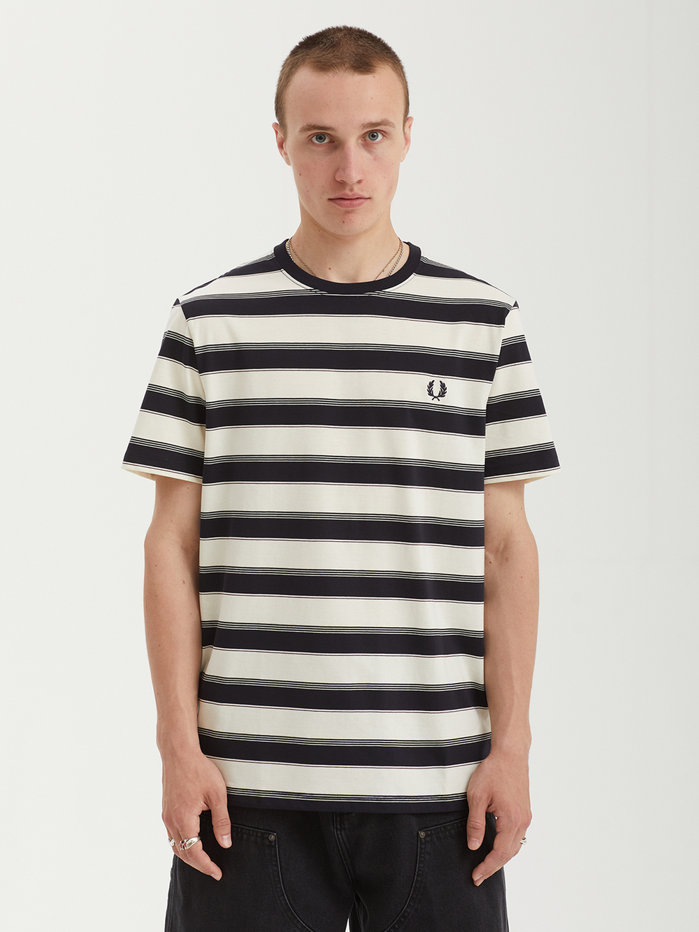 Мужская Футболка Fine Stripe