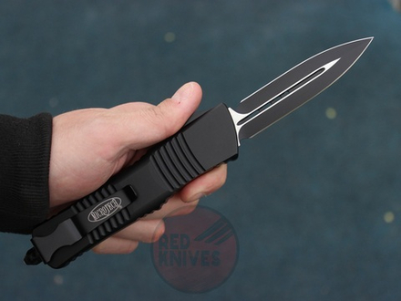 Нож Microtech Troodon D/E Black Black А+++ 138-1BK