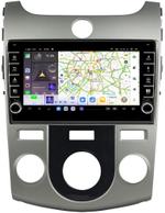Магнитола для KIA Cerato 2 2008-2013 (кондиционер) - Kuberg OL-9736-M (кнопки и крутилки) Android 13, Быстрая, CarPlay, 4G SIM-слот
