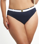 Плавки Kris Line Blue Mare слипы High Waist (синий/белый)