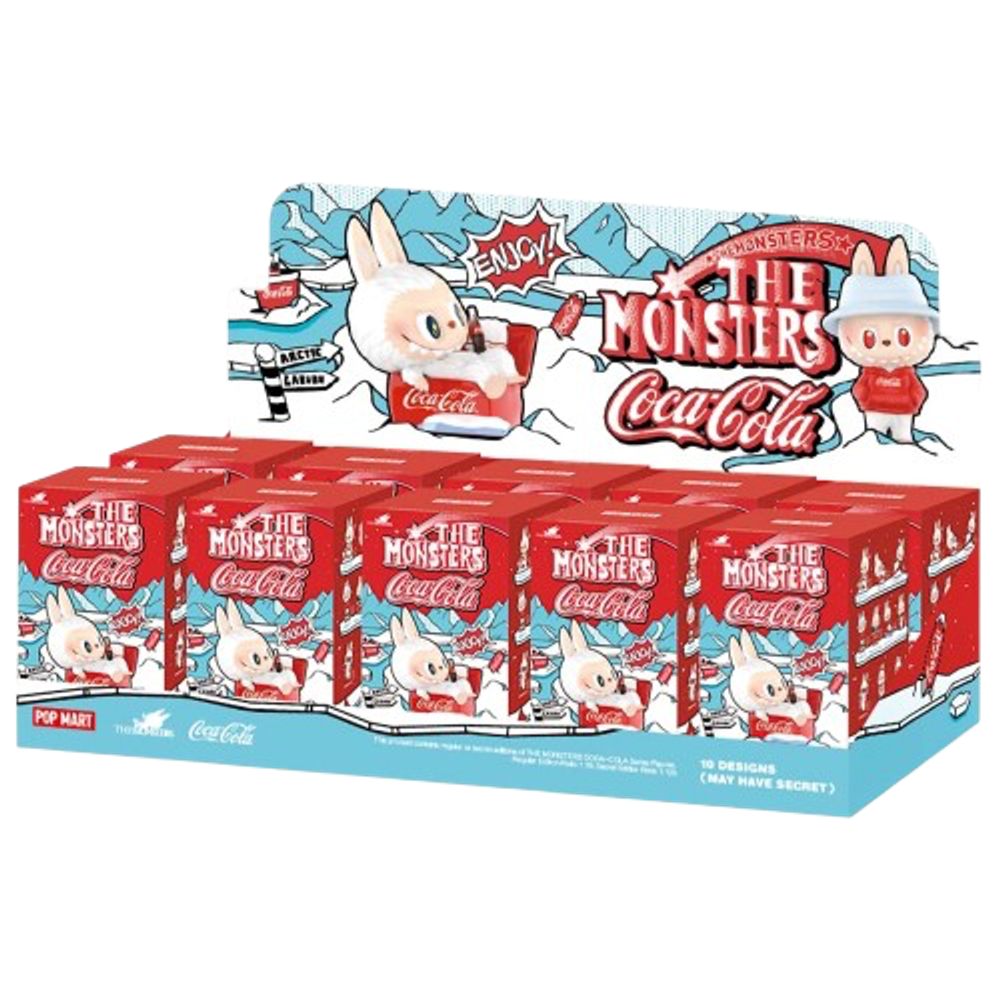 Рандомная Фигурка Blind Box Pop Mart Labubu COCACOLA PVC