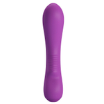 Фиолетовый изогнутый вибратор 19см для точки G Pretty Love G-Spot Vibrator Matt BI-014667-1