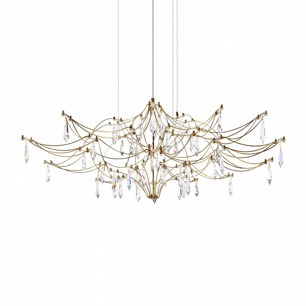 Подвесная люстра Loft it Mira 10587/1000 Gold Asfour