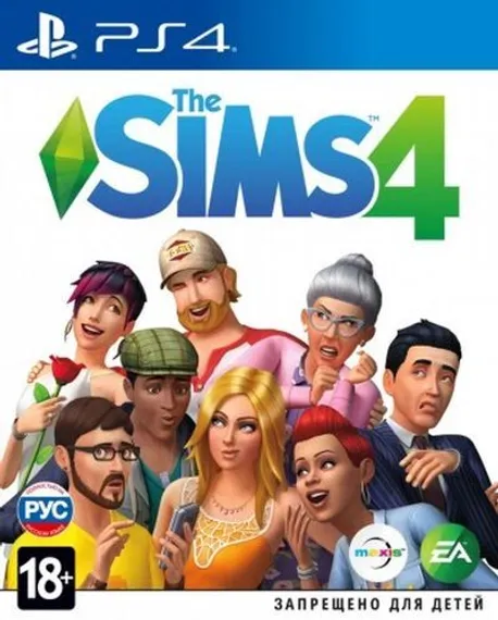 PS4 Sims 4 CUSA-09216 (Полностью на русском языке)