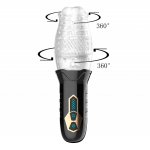 Автоматический мастурбатор с функциями ротации и вибрации Secwell Automatic Rotation+Vibration Male Masturbator SW1067