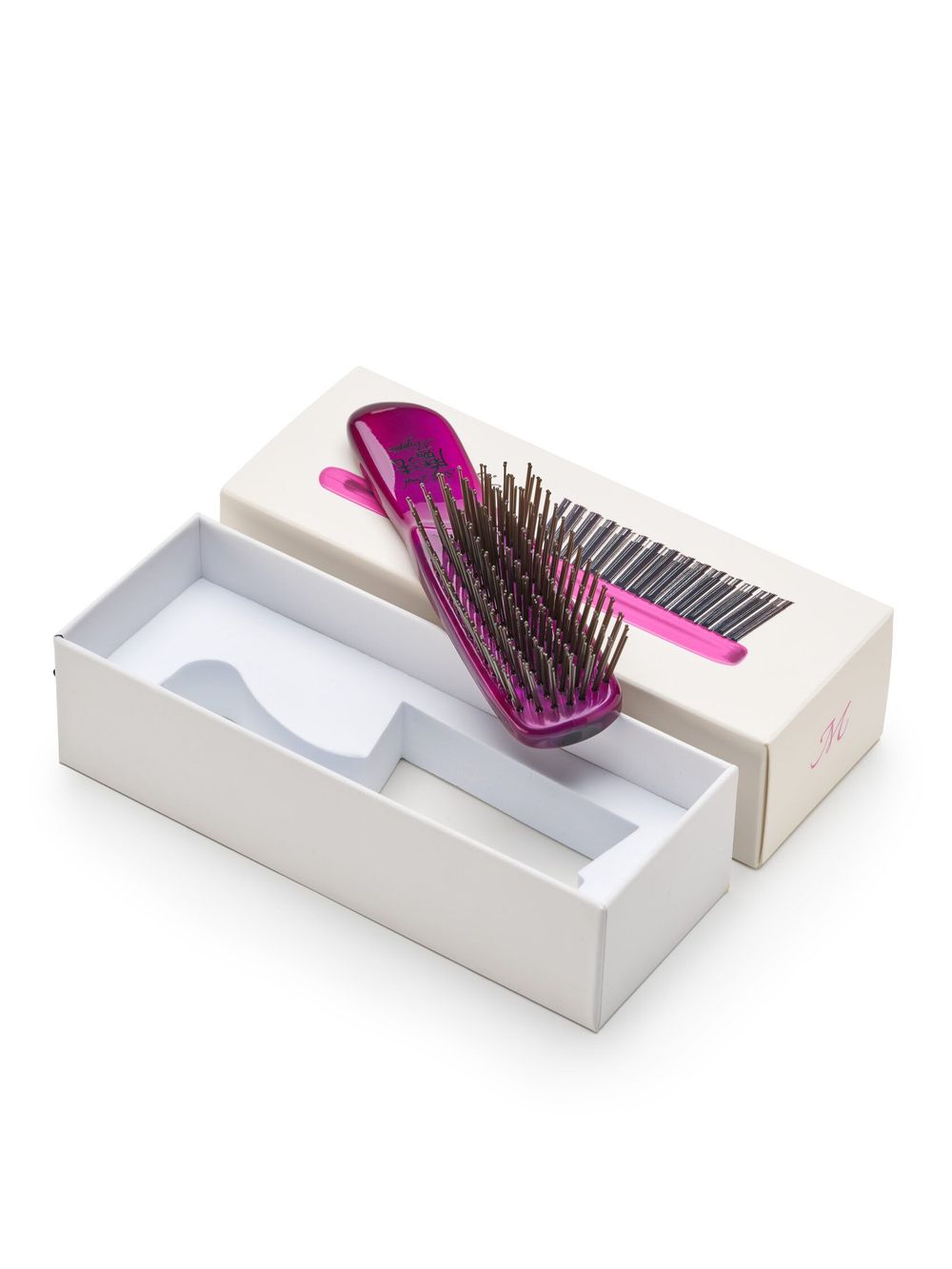 Расческа Majestic Scalp Brush фуксия (дорожная версия)
