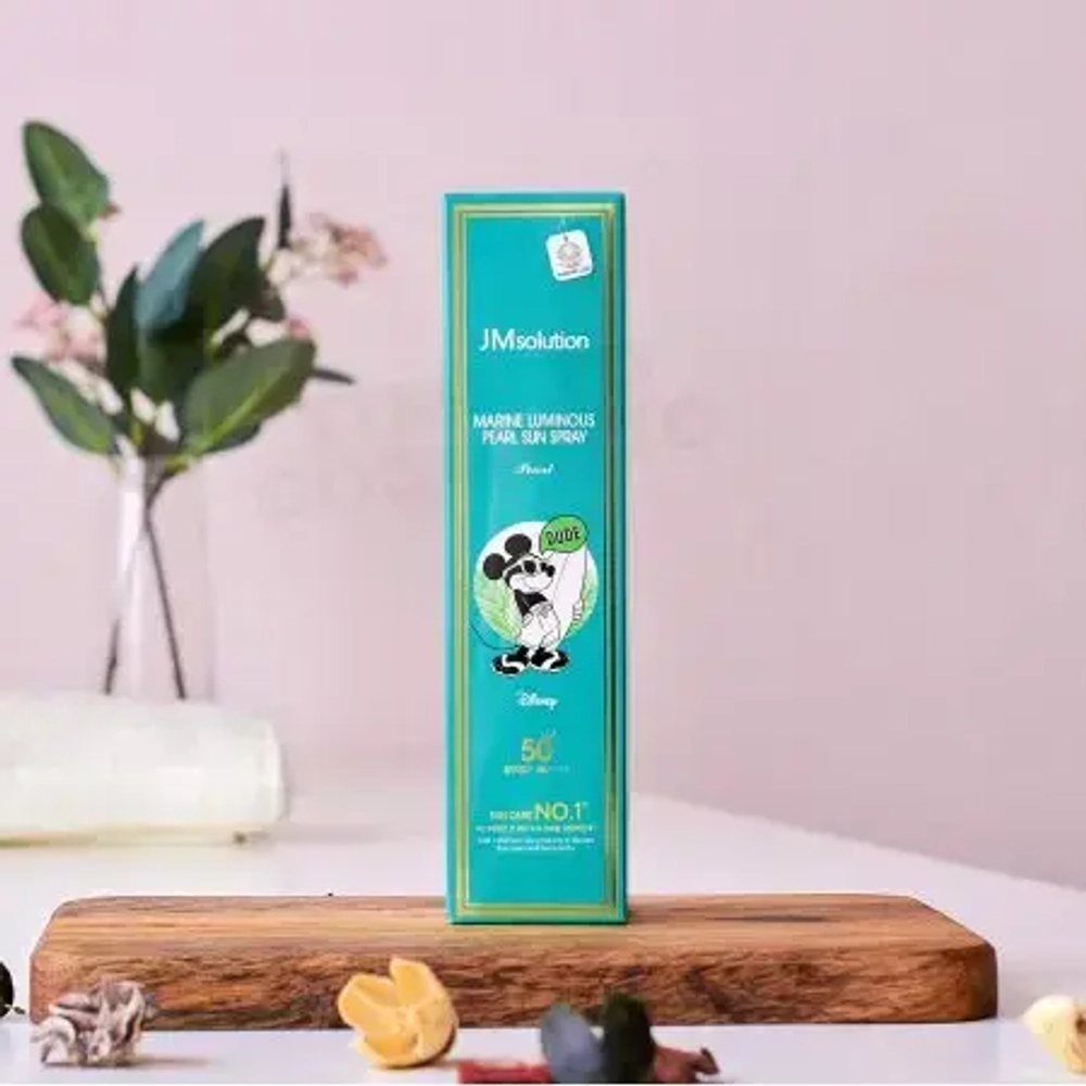 Спрей солнцезащитный JMsolution Disney collection Mickey luminous pearl SPF50+ PA++++, 180 мл