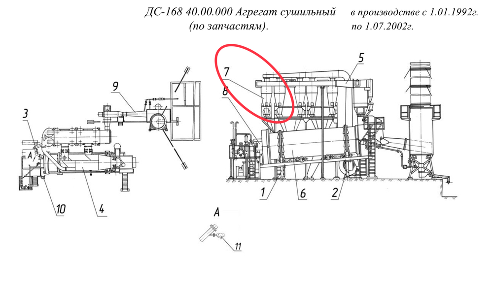 ДС-168 44.00.000 Пылеочистка сухая