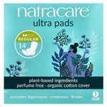 Natracare, Ultra, прокладки с поверхностью из органического хлопка, Regular, 14 шт.