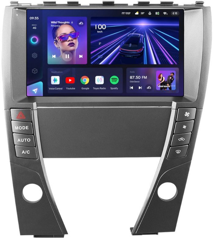 Магнитола для Lexus ES350 XV40 2006-2012 (проводка AB) - Teyes CC3L на Android 10, CarPlay, 4G SIM-слот