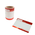 Стикер Dope Metallic Hello Red