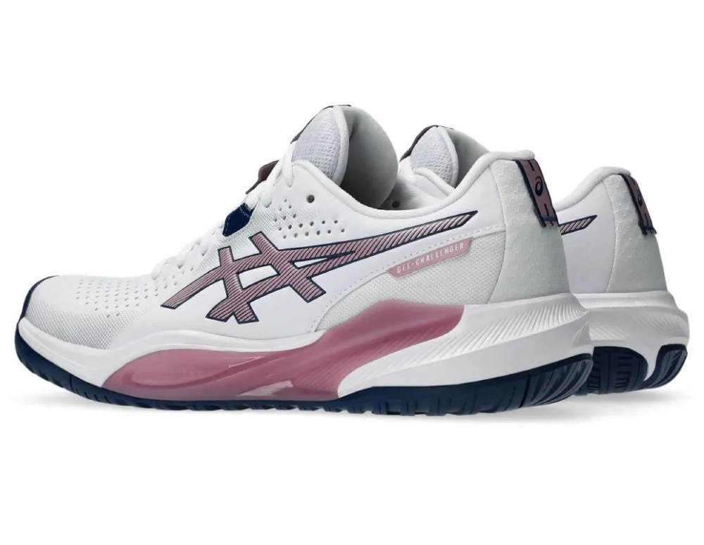 Женские теннисные кроссовки Asics Gel-Challenger 15 - white/taro purple