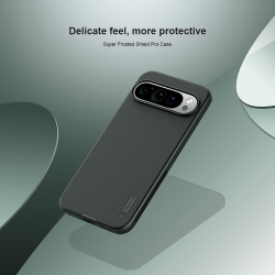 Усиленный двухкомпонентный чехол от Nillkin для Google Pixel 9 Pro XL, серия Super Frosted Shield Pro