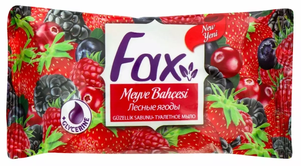 Туалетное мыло Факс Лесные ягоды 75 г