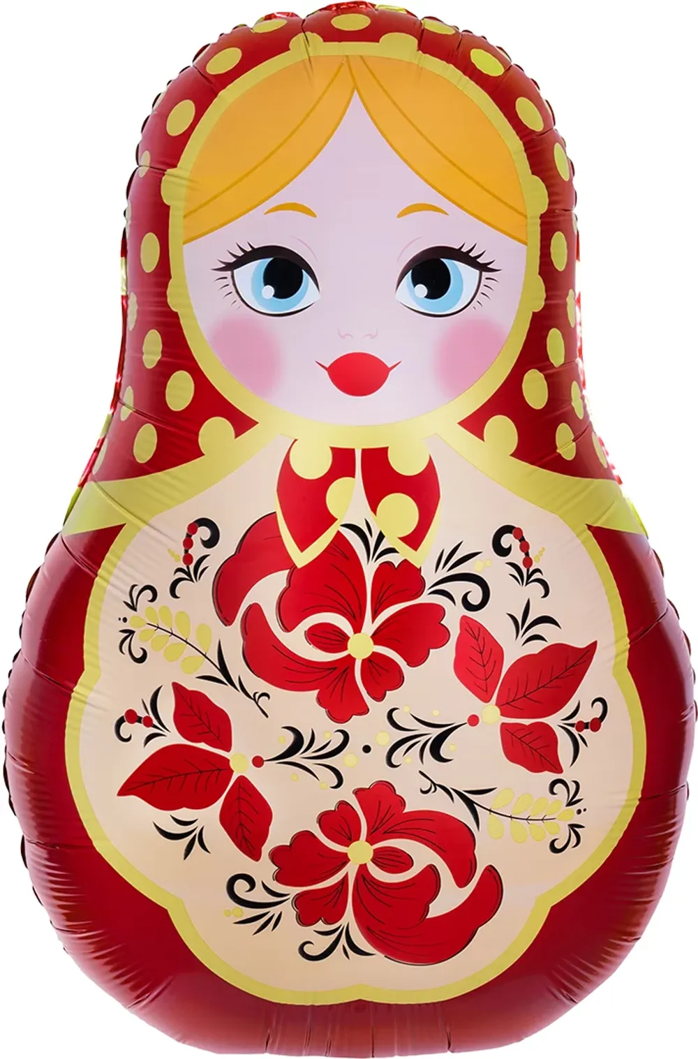Шар (42''/107 см) Фигура, Матрешка, 1 шт. в уп.