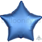 Фольгированная фигура, звезда, 19"/48СМ Сатин Azure