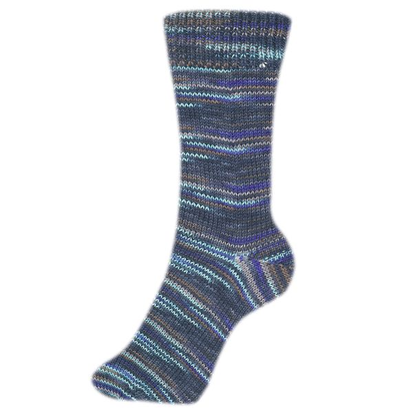 Пряжа Austermann (Аустерманн) Fortissima Color 6-fach / уп.5 мот. по 150 г, 410м, глубокое море