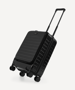 Чемодан для ручной клади JOGEL ESSENTIAL Carry on Spinner, черный