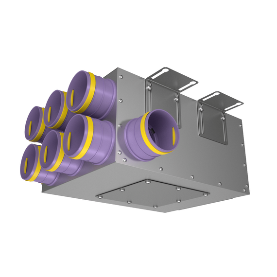 Provent KV 160/75×8 коллектор металлический на 8 выходов